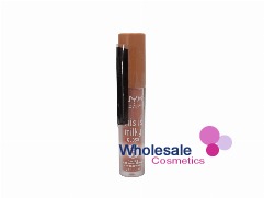 6 x NYX Professional Makeup This is Milky Gloss Lip Gloss - 18 SALTED CARAMEL SHAKE